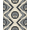 Black Gray Cream, Pattern 2, variant on ODIKA Shaggy Tumbled Mottled Crisp Rectangular Traditional Scandinavian for Dining Room, Under Table, Office, Non-Slip Chair-Friendly Floor