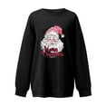 thumbnail image 4 of YABCSAZ Ugly Christmas Sweater for Women Plus Size Sweatshirts Casual Loose Long Sleeve Tops Santa Claus Christmas Trees Snowmen Reindeer Graphic Printed Oversized Pullover,Gifts for Women, 4 of 4