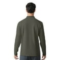 thumbnail image 3 of Qepwsc Men's 1/4 Zip Pullover Long Sleeve, Sun Protection Shirts, Stand Collar Active Golf Shirt Lightweight Tops for Running Fishing Sprort, 3 of 4