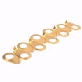 thumbnail image 3 of 10 pieces Guitar Knobs Pointer Plate Washer Knob Indicator for Guitar Gold, 3 of 8