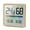 Indoor Thermometer-Wood, variant on VOCOO Digital Thermometer Compact & Easy To Read, White