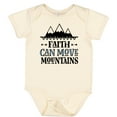 thumbnail image 3 of Inktastic Faith Can Move Mountains Girls Baby Bodysuit, 3 of 5