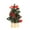 Red, variant on Mini Christmas Tree Artificial Christmas Tree Decorations Miniature Christmas Tree for Home Holiday Christmas Desk Decorations