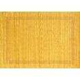 thumbnail image 1 of Ahgly Company Indoor Rectangle Contemporary Deep Yellow Abstract Area Rugs, 3' x 5', 1 of 6