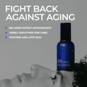 HOMMEFACE Advanced Age Defense Anti-Aging Serum for Men with Volufiline 2% Ceramide Collagen Hyaluronic Acid and Peptides, 1.69 fl oz
