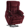 thumbnail image 3 of MCombo 22.4" Seat Width Lay Flat Dual Motor Power Recliner Lift Chair with Vibration and Heat, Infinite Position, 3 of 10