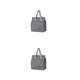 thumbnail image 3 of Kearding Bolsa de fiambrera portátil Bolsa de aislamiento de papel de aluminio Bolsas de enfriador de alimentos Fresh Keep Picnic Tote Gris 2piezas, 3 of 6