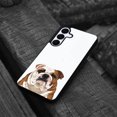 thumbnail image 4 of WIRESTER Shockproof Soft Rubber Cover Case for Samsung Galaxy S25 FE 5G 6.7" 2025, English Bulldog, 4 of 5