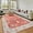 Red -01, variant on Ultrug Vintage Floral Print Rugs Soft Carpet Retro Area Rug for Living Room Bedroom Home Decor,8'x10',Red