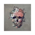 thumbnail image 3 of Marmont Hill Blooming Rose Skull Painting Print on Wrapped Canvas, 3 of 4