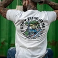 thumbnail image 2 of Don't Tread On Me Or Prepare For The Smoke Men's T-Shirt 2Xl / White, 2 of 4