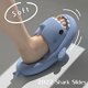 thumbnail image 3 of Cloudy Shark Slides, Cloud Sharks, 2022 Summer Cute Shark Pantuflas para mujeres y hombres Apple Green Kuyhfg Bienvenido a Kuyhfg, 3 of 5