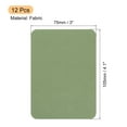 thumbnail image 2 of Uxcell 12 Pcs Parche de planchar para reparación de tela 4.13" x 2.95" para ropa Verde militar, 2 of 6