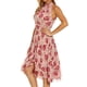 thumbnail image 5 of Vestido Gasa Fridja Estampado Volantes Doble Capa Falda Acampanada, 5 of 8