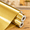 Gold-12" x 394", variant on Red 15.8" x 80" Glossy Vinyl Peel and Stick Wall Decal Roll for DIY Crafts and Decor