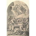 thumbnail image 3 of Johann Christophorus Storer 11x14 Black Modern Framed Museum Art Print Titled - The Assumption of the Virgin (1641), 3 of 5