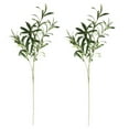 thumbnail image 2 of Dream Lifestyle 2Pcs 37" Tall Artificial Olive Branches for Vases Greenery Stems Olive Leaves,Fake Eucalyptus Branches for Vase Bouquets Wedding Floral Arrangement,Greenery Decor, 2 of 8