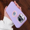 thumbnail image 2 of Luxury Logo Hole Color Contrast Case For iPhone 15 14 13 12 11 Pro Max X Xr Xs Max 8 7 Plus SE Soft Silicone Shockproof Cover BHGreen for iPhone11ProMax, 2 of 6