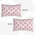thumbnail image 4 of Fotbe Cute Kawaii Panda Pillow Cases - Envelope Closure - Luxury, Extra Soft, Cooling Pillow Covers - Wrinkle, Fade, Stain Resistant-20"x30", 4 of 8