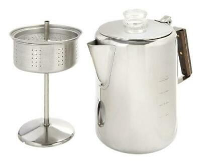 Tops Rapid Brew 12 cups Silver Stovetop 