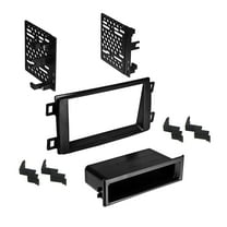 Car Radio Stereo Single Double DIN Dash Kit Pocket for 2013-2015 Mazda 6 CX-5