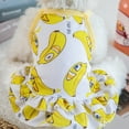 thumbnail image 6 of Pet Vest Comfortable to Wear Delicate Polyester Pineapple Banana Pet Summer Clothes for Spring, 6 of 8