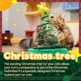 thumbnail image 2 of Happy Holiday Cat Christmas Spring Toy, Christmas Tree, Interactive Cat Teasing Toy for Indoor Kitty, 2 of 6
