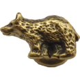 thumbnail image 1 of SL-681305 Right Bear Cabinet Knob, Antique Brass, 1 of 1