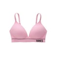 thumbnail image 4 of Hanes Originals Women's Contour Wireless Seamless Rib Bralette, ComfortFlex Fit, Style MHB004, 4 of 9