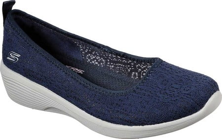 skechers arya airy days black