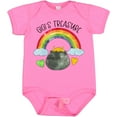 thumbnail image 3 of Inktastic Gigi's Treasure St. Patrick's Day Rainbow and Gold Boys or Girls Baby Bodysuit, 3 of 5