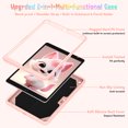 thumbnail image 3 of Kids Case for iPad 7th/8th/9th Generation 10.2 inch Shockproof Cover, 2 Layer Protection, with Built-in Stand & Shoulder Strap, 3 of 7