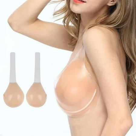 Silicone Lift Adhesive Bra1 Pair  Invisalift Bra  Invisible Lift Up Bra  Conceal Lift Bra  Invisilift Bra for Large Breast  Adhesive Lift Invisible Shoulder Strap Reusable
