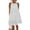 White, variant on Gspmoly Dresses for Women Plus Size, Fashion Women Summer Casual Solid Lace Camis Sleeveless Mini Dress Cocktail Dresses Deals