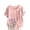 Linen Tops-A033Pink, variant on LEKWK Plus Size Womens Linen Blouse Lavender Flower Print Basic Tees Short Sleeve Cute Tops Side Button Crew Neck Garden Nature Outfits