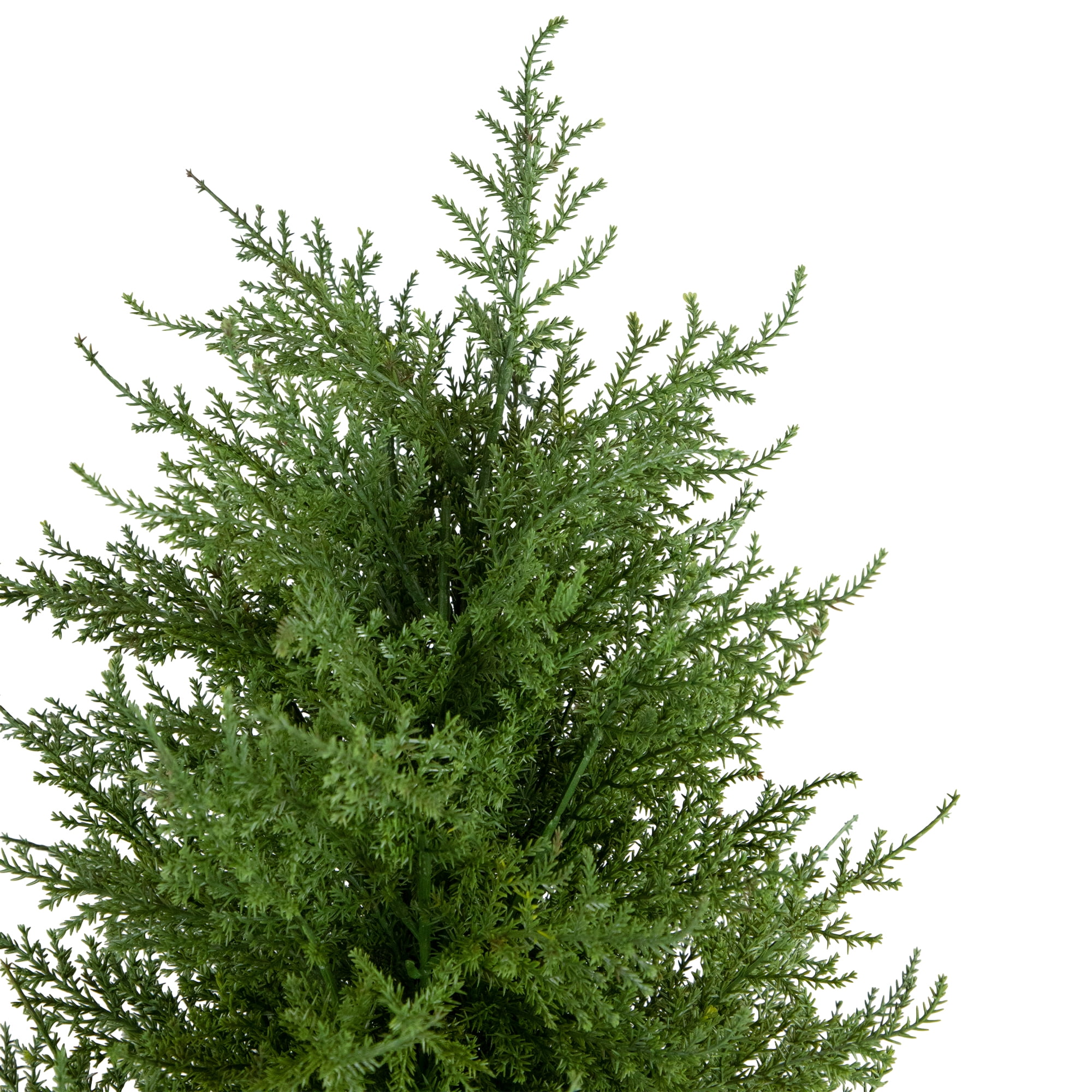 2' Artificial Cedar Pine Petite Arborvitae Tree in Round Pot  Unlit - 12