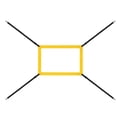 thumbnail image 6 of Adjustable Strike Zone Target for Baseball Net Practice Throwing and Hitting, 6 of 6