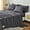 Grey, variant on RoveNova Queen Sheets Set 6 Piece,Hotel Luxury Super Soft 1800 Series Microfiber Queen Bed Sheets Set-Wrinkle Free & Breathable-14 Deep Pocket Sheets for Queen Size Bed(Queen,Sage Green)