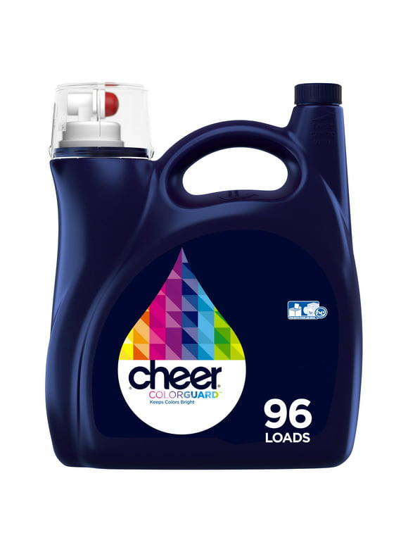Cheer Colorguard, 96 Loads Liquid Laundry Detergent, 150 Fl Oz