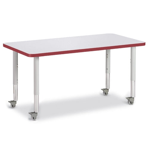 Jonti Craft Berries Rectangular Activity Table Walmart Com Walmart Com