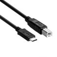 thumbnail image 4 of OULII usb data cable for home use printer scanner cable Black PVC 1Pcs, 4 of 4
