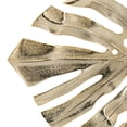thumbnail image 5 of 18.9x13.4x1.4" Gold Monstera Leaf Wall Décor, 5 of 6