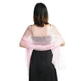 thumbnail image 1 of Châle Enveloppant Mariage Femmes Foulard de Soirée Accessoire de Robe de Fête Couleur Unie, 1 of 2