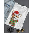thumbnail image 3 of Christmas Dog T-Shirt Women -SPIdeals Designs, Female 3X-Large, 3 of 4