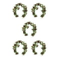 thumbnail image 1 of Youkk Fleurs Artificielles Intérieur Ou Extérieur avec Apparence Réaliste Rouge Durable 5Set, 1 of 6