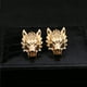 thumbnail image 3 of 1 par de broches de cabeza de Animal para hombres y mujeres, decoración de alfiler de aleación, abrigo, traje, camisas, joyería Unisex, Ropa, zapatos y accesorios Miscelánea Oro sin Cadena Guardurnaity AP012282-01, 3 of 6