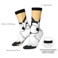 thumbnail image 4 of Silaia Bluey Print Adult Socks, Athletic Socks, Mens and Womens Crew Cushion Socks,Work Athletic Running Socks,Casual Breathable Socks, 4 of 6