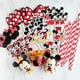 thumbnail image 3 of Disney-adornos de dibujos animados de Mickey y Minnie Mouse para cupcakes, suministros de fiesta de cumpleaños para niños, decoraciones de bandera de pastel de boda, regalo para niñas, 3 of 4