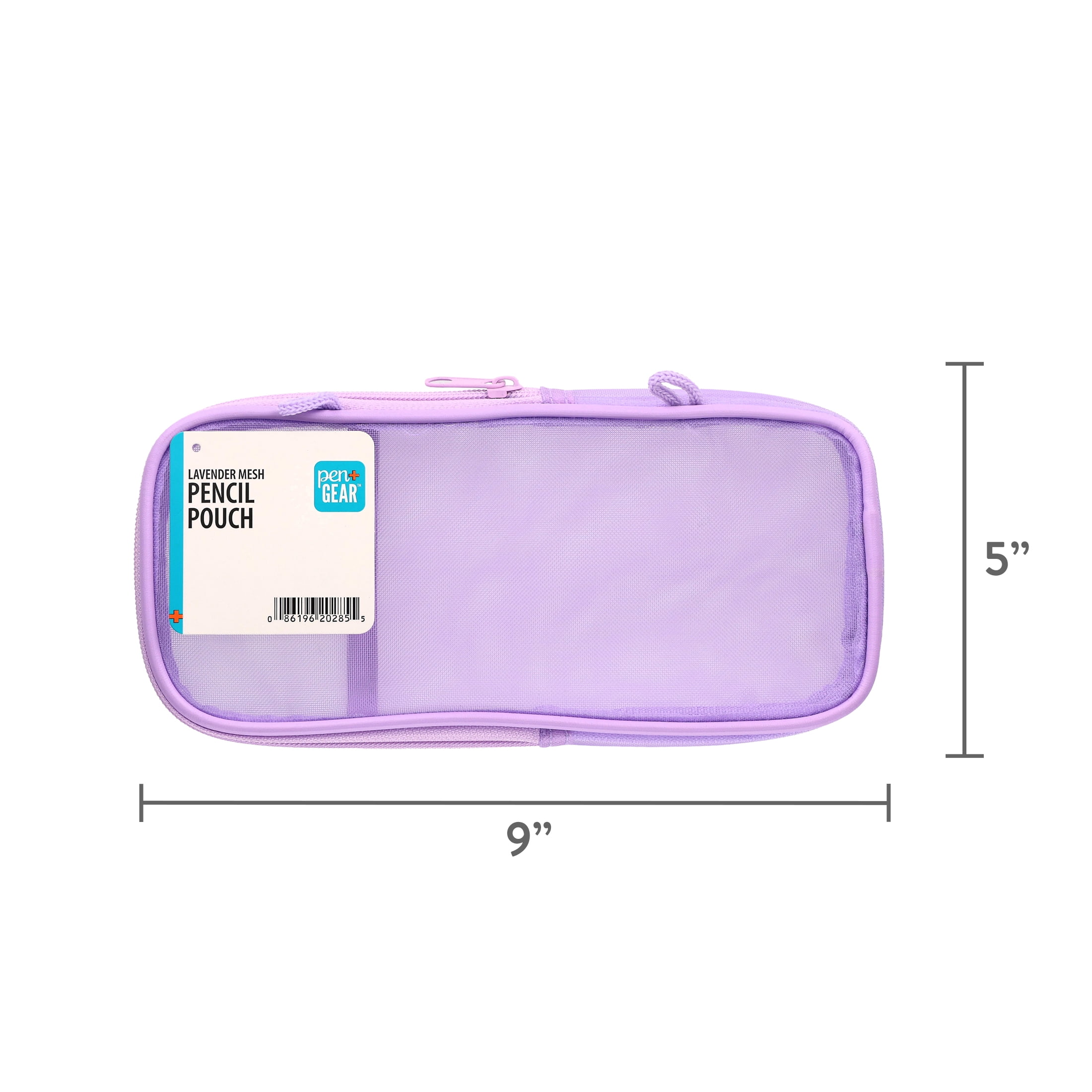 Pen+Gear Mesh Pencil Pouch, Lavender