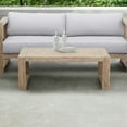 thumbnail image 7 of Paradise Outdoor Patio Coffee Table in Eucalyptus Wood with Teak Finish, 7 of 7